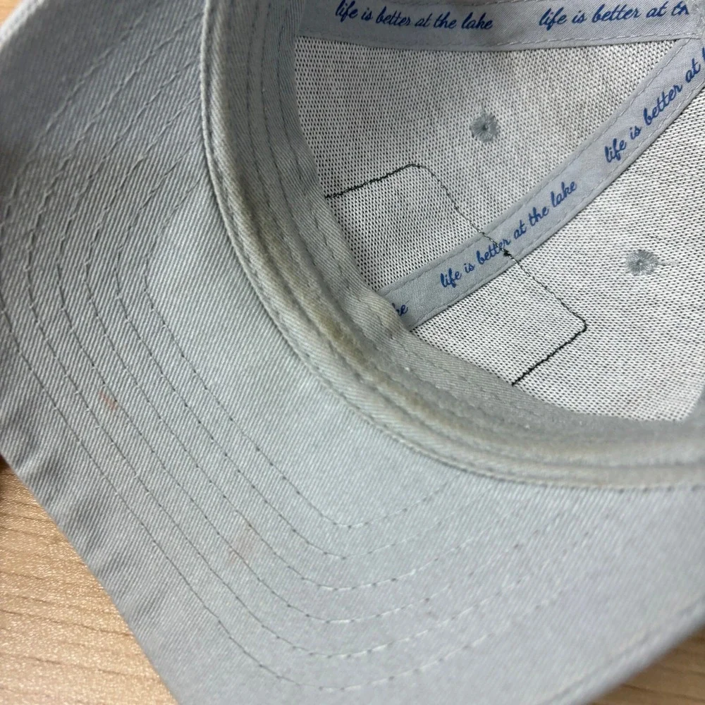 Great Lakes Hat Cap Snapback‎ Gray Minnesota One Size Adjustable